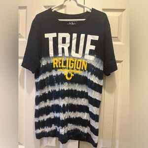 True Religion Men’s Tie Dye Graphic Tee